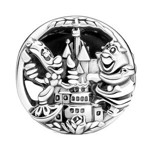 NWOT Disney Beauty and the Beast Belle and Friends Charm Sterling Silver 925